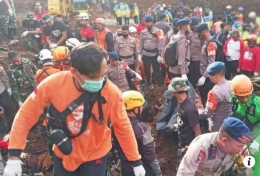 Dokpri SS - Upaya Evakuasi Korban Gempa Cianjur (Sumber: Kompas.com)