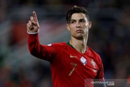 Cristiano Ronaldo. Sumber gambar: Antaranews.com