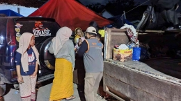 Tim Yatim Mandiri turut membantu proses evakuasi penyintas gempa Cianjur.
