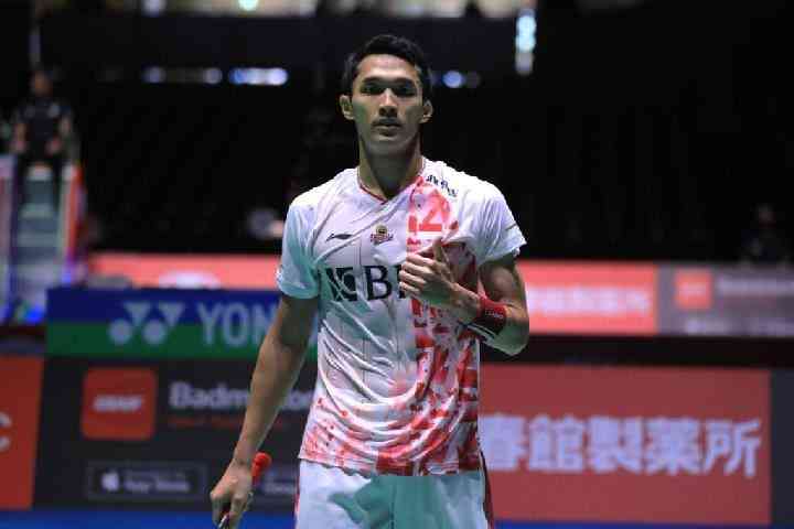 Jonatan Christie adalah pemain yang kurang mengesankan di musim 2022, menurut BL China (Foto PBSI/Badminton Indonesia) 