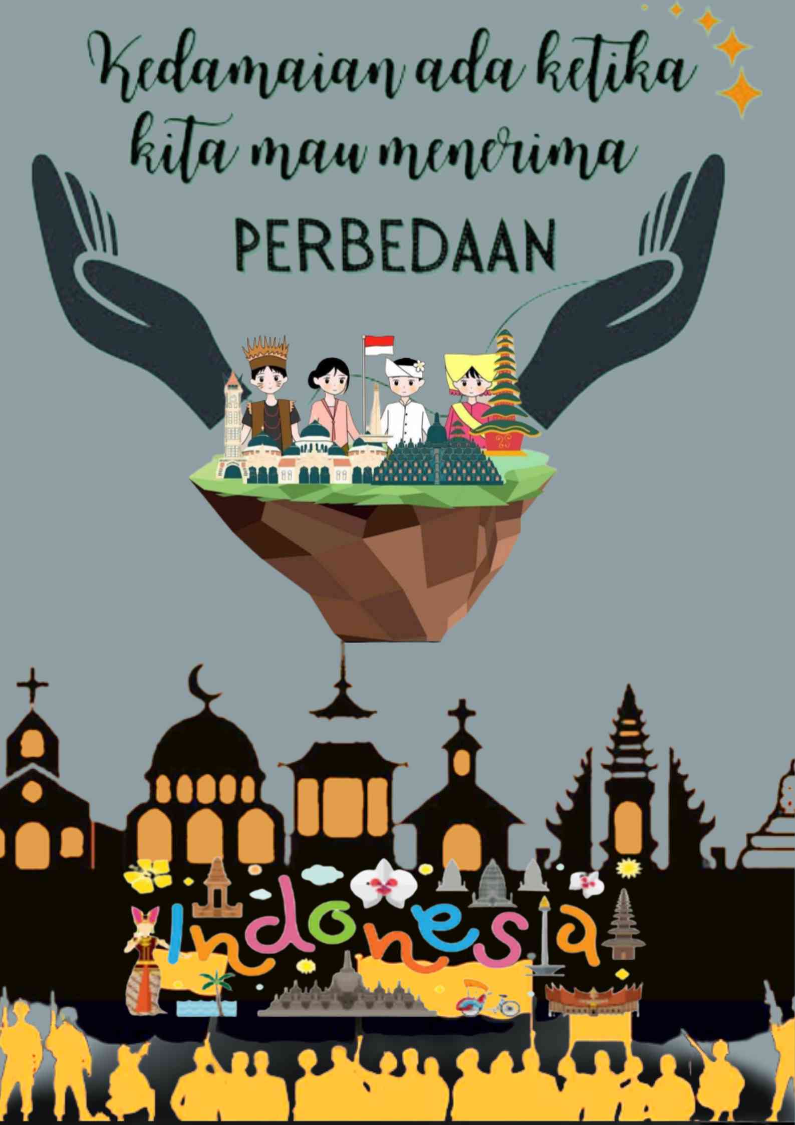 Kedamaian Ada Ketika Kita Mau Menerima Perbedaan Halaman 1 - Kompasiana.com