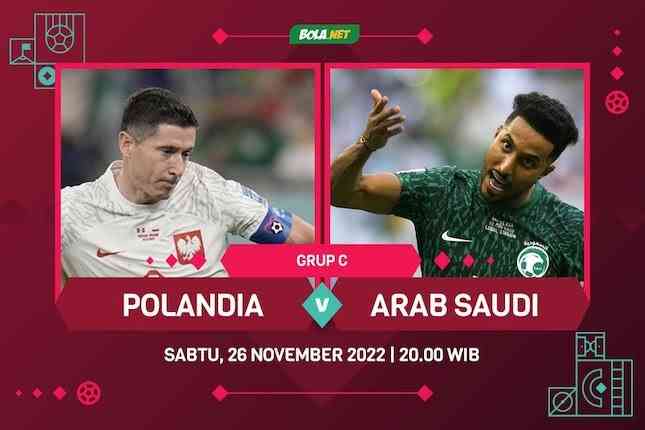 Piala Dunia 2022 Grup C: Polandia vs Arab Saudi (c) (Dok: Bola.net)