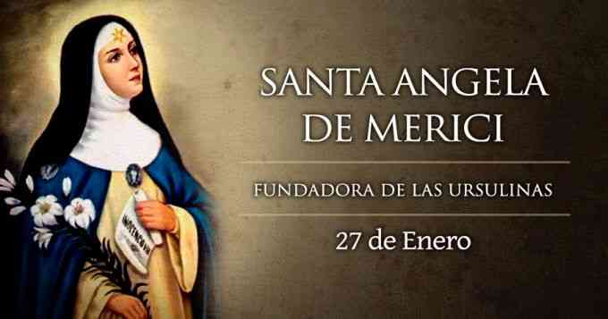 Santa Angela Merici pendiri Kompani Santa Ursula | Mirifica.net
