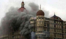 Hotel Taj Mahal kala serangan 26/11 Mumbai. | Sumber: PTI