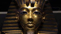 Topeng emas Tutankhamun. Photo: Soura Films 