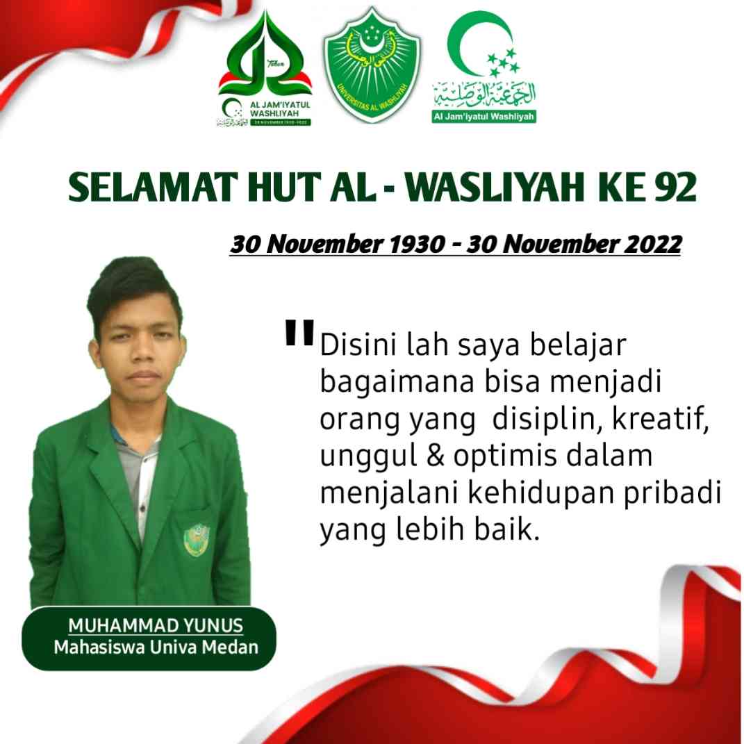 Hut Al-Wasliyah Ke-92 - Kompasiana.com