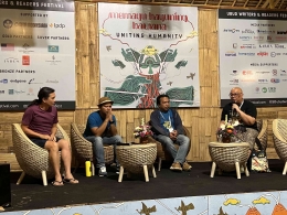 Aktivis Green Peace & Kasan Kurdi sutradara 'Before You Eat' (Dok. Pribadi)