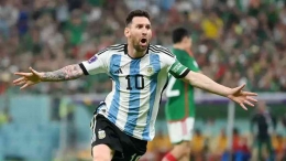 Lionel Messi Messi lega setelah kemenangan penting Argentina: 