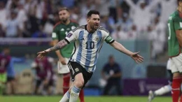 Lionel Messi. Foto: Ian MacNicol/Getty Images/detik.com