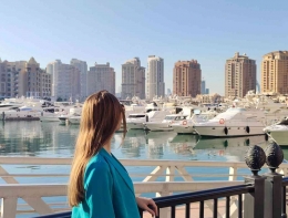 Pemandangan indah Porto Arabia di Doha Qatar (Instagram My.life_travel)