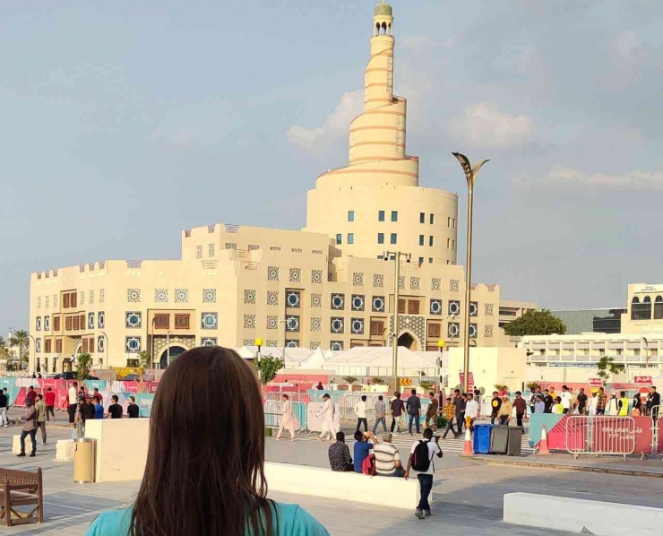 Pemandangan pusat kota Doha Qatar (Instagram My_life.travel)