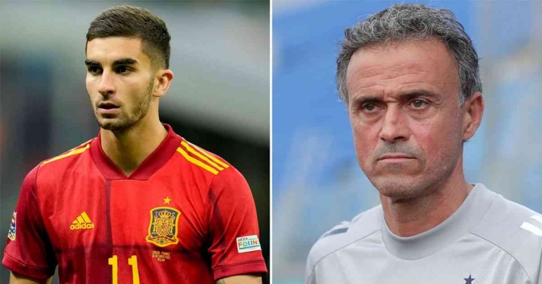 Ferran Torres & Lui Enrique (Dok the mirror)