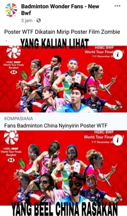 Badminton selalu di hati, Piala Dunia seru juga (Foto Facebook/Jhon Jhon via Badminton Wonder Fans - New Bwf)