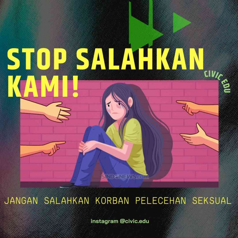 Gambar: konten Pelecehan Seksual