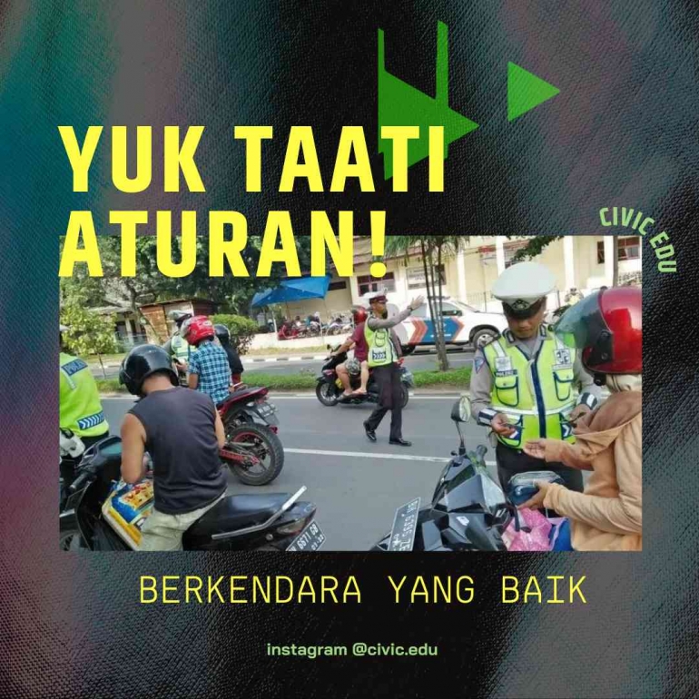 Gambar: konten Berkendara yang Baik