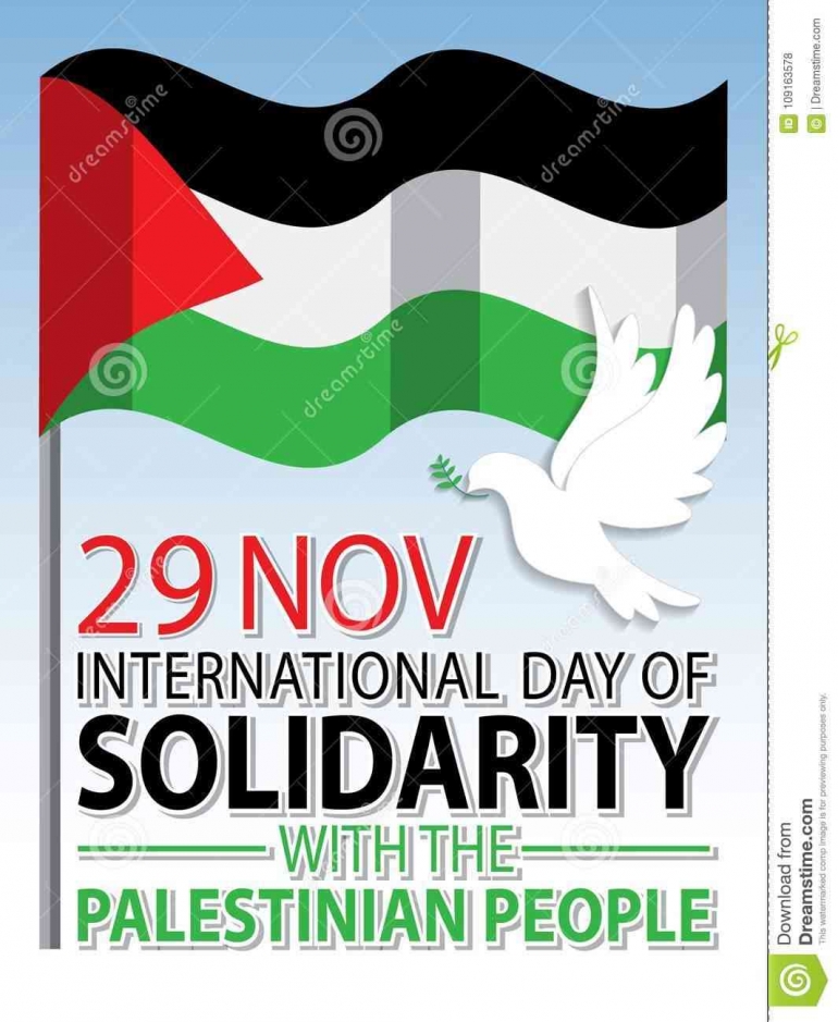 Ilustrasi Hari Solidaritas Internasional untuk Palestina (Sumber gambar: dreamstime.com)