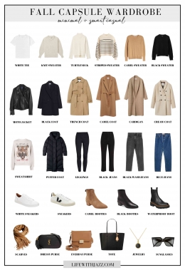 Fall 2022 Capsule Wardrobe (foto by LIFEWITHJAZZ.COM)