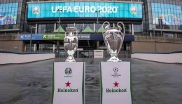 Heinkene ikut mensponsori Euro 2020 dan Liga Champions. Sumber: www.uefa.com