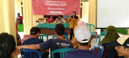 Penyampaian materi oleh narasumber (dokpri)