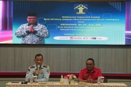 Sambutan Kepala Lapas Kelas I Surabaya Jalu Yuswa Panjang, Dok : Humas Lapas Kelas I Surabaya 
