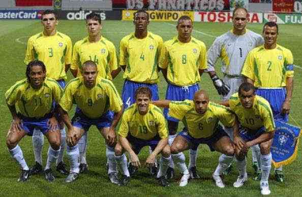 Punggawa timnas Brasil yang tampil luar biasa dan menjadi juara di Piala Dunia 2002/ foto: FIFA.com