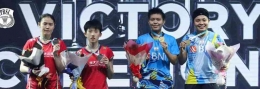Apriani/Fadia cukup layak main di WTF karena meraih tiga final dan dua diantaranya juara (Foto PBSI/Badminton Indonesia) 