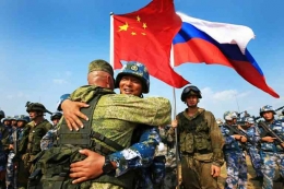 Ilustrasi Tentara Rusia dengan Cina, sumber foto : inisumedang.com