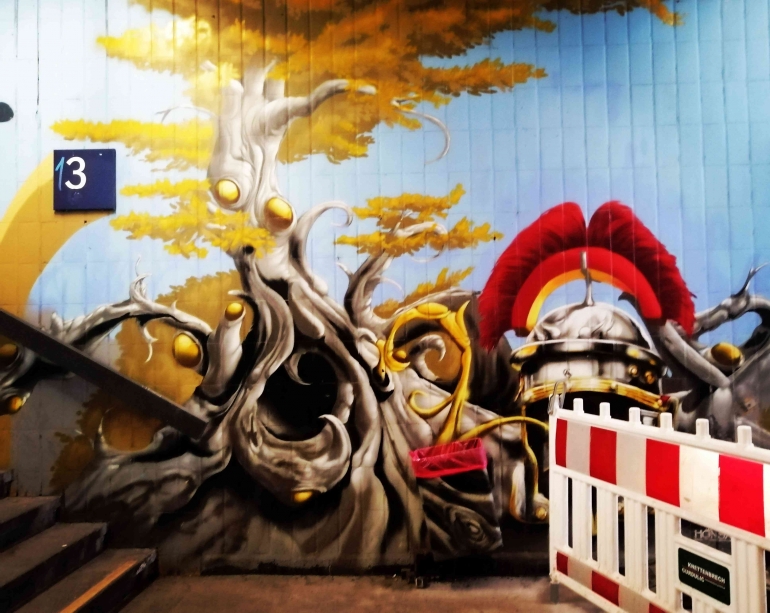 Misteri grafiti dan seniman pencari pesan ekologis | Dokumen pribadi oleh Ino
