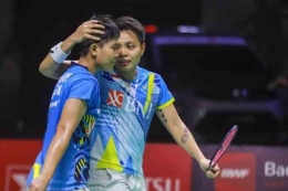 Potret Apriyani Rahayu/Siti Fadia Silva Ramadhanti. Sumber: Badminton Indonesia/PBSI