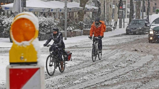 Bersepeda saat winter | foto: Michael Matejka/ Nordbayern.de