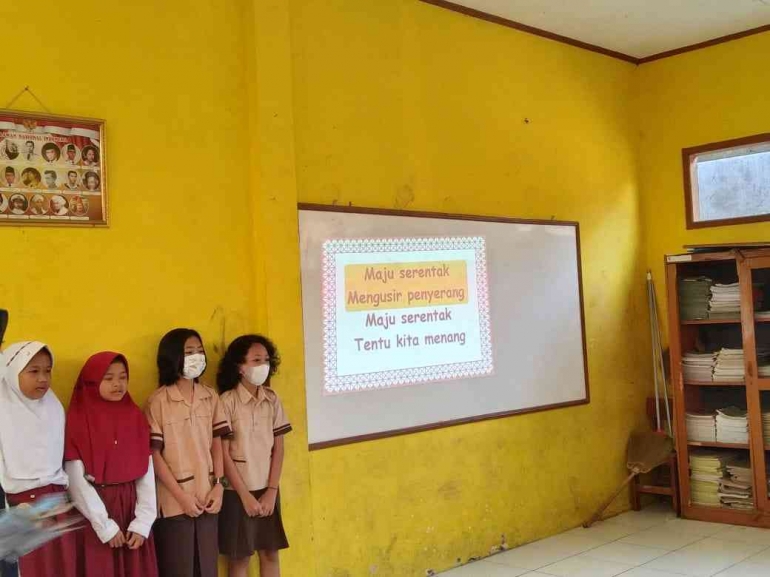 Pemaksimalan teknologi yang ada di sekolah. Dokpri