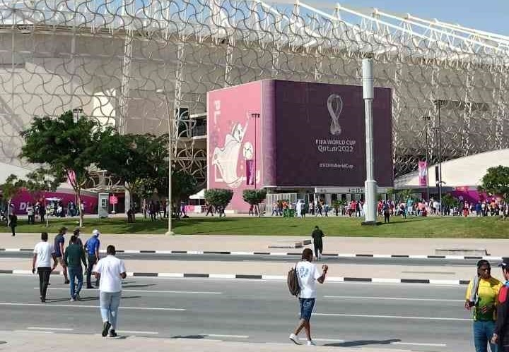 Stadium Ahmad Bin Ali (Foto Febrialdi Ali)