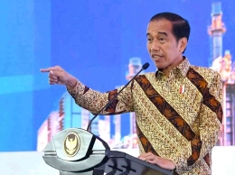 Presiden mengaku berhasil menyebar pembangunan Indonesia (Foto facebook.com/Presiden Joko Widodo) 