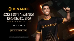 NFT Cristiano Ronaldo (Dok: Binance.com)