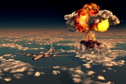 Ilustrasi perang nuklir.| Getty Images/Mark Stevenson via Kompas.com