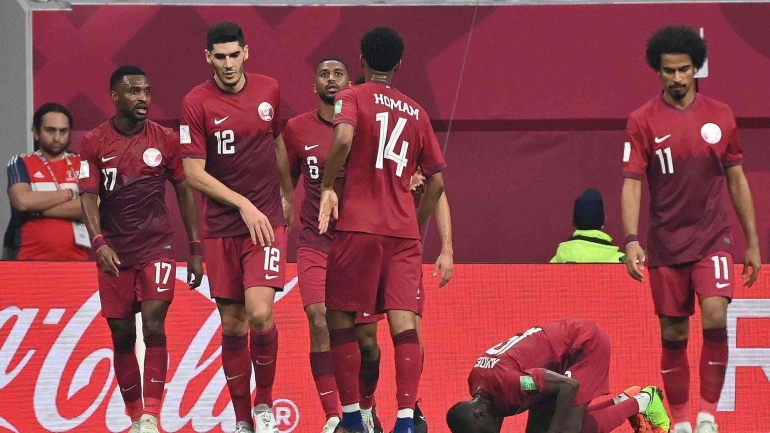 Potret Para Pemain Qatar di Piala Dunia 2022. Sumber: FIFACom
