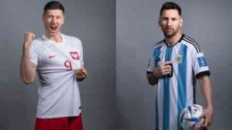 Robert Lewandowski dan Lionel Messi, pemain terbaik FIFA/foto: tbsnews.net