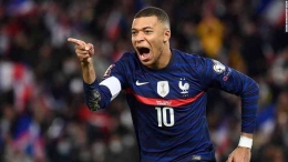 Kylian Mbappe sudah cetak 3 gol buat Prancis di Piala Dunia 2022/ foto: CNN.com