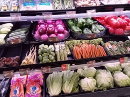 sayur sayuran yang dijual | dok pribadi