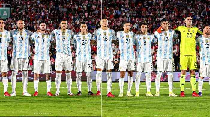 Squad Argentina (Dok tribun Kaltim)