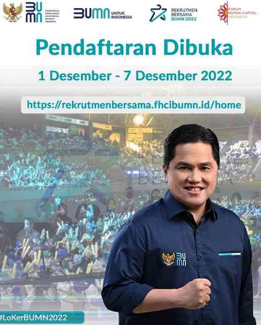 Resmi Dibuka, Berikut Syarat Dan Cara Daftar Rekrutmen Bersama BUMN ...