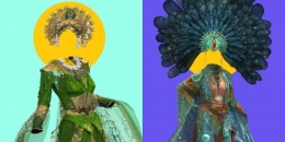Dewi Sri dan Queen of Peafowl  (Dok: Pribadi)
