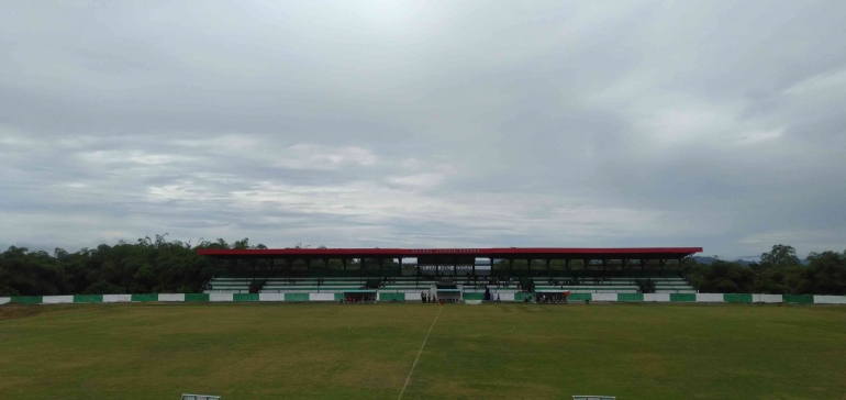 GBK Bacan Selatan. Stadion Utama Piala Bupati Cup 2022