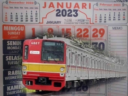 Ilustrasi KRL dan kalender baru (Setiyo) 