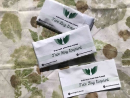 Kemasan Tote Bag Batik Ecoprint Siap Dipasarkan (Dok. pribadi)