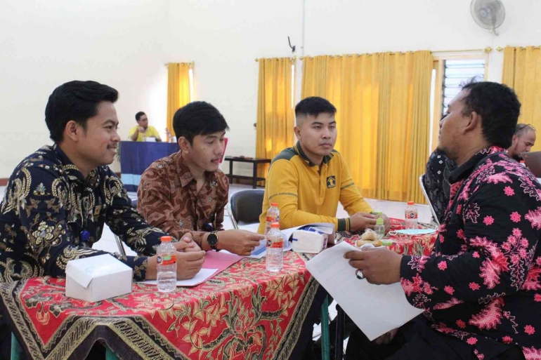 Calon assessor Lapas Jember menerima materi mengenai ISPN. Dokpri