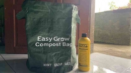 Compost Bag dan Cairan EM4 Pertanian (dokpri)