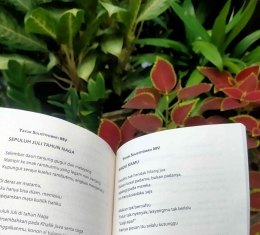 Dua puisi penulis yang masuk dalam Kitab Putiba Resital Musim 2022 | dok. pribadi 