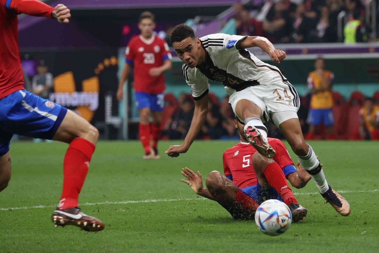 Jerman vs Kosta Rica (sumber: aljazeera.com)