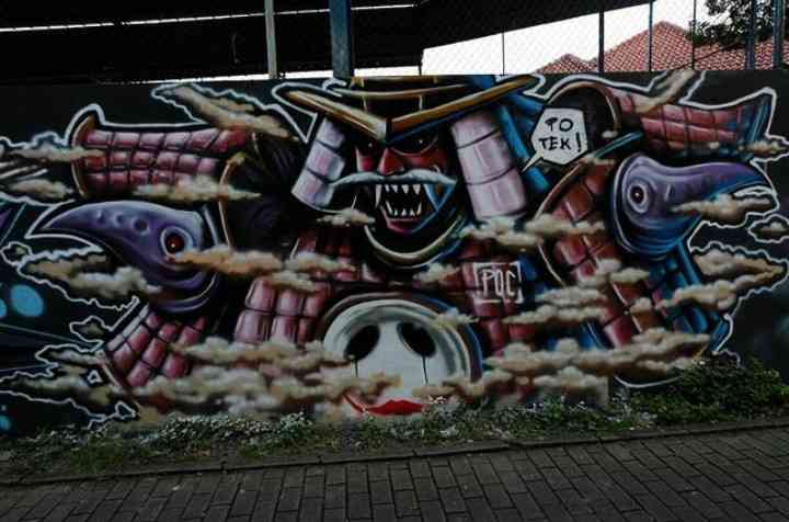 Image: karya grafiti Muhammad Soif (POC)